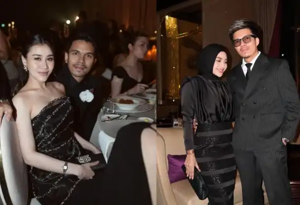 Adu Pesona Aurel Hermansyah dan Aaliyah Massaid Kenakan Gaun Hitam Mewah, Sama-Sama Tampil Anggun