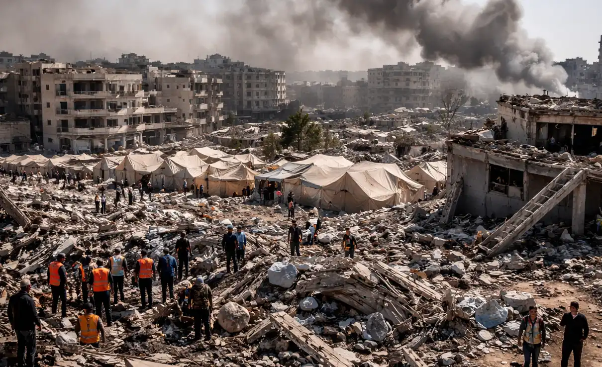 Lagi-Lagi Gencatan Senjata Dilanggar, Serangan Israel di Gaza Tewaskan Belasan Orang