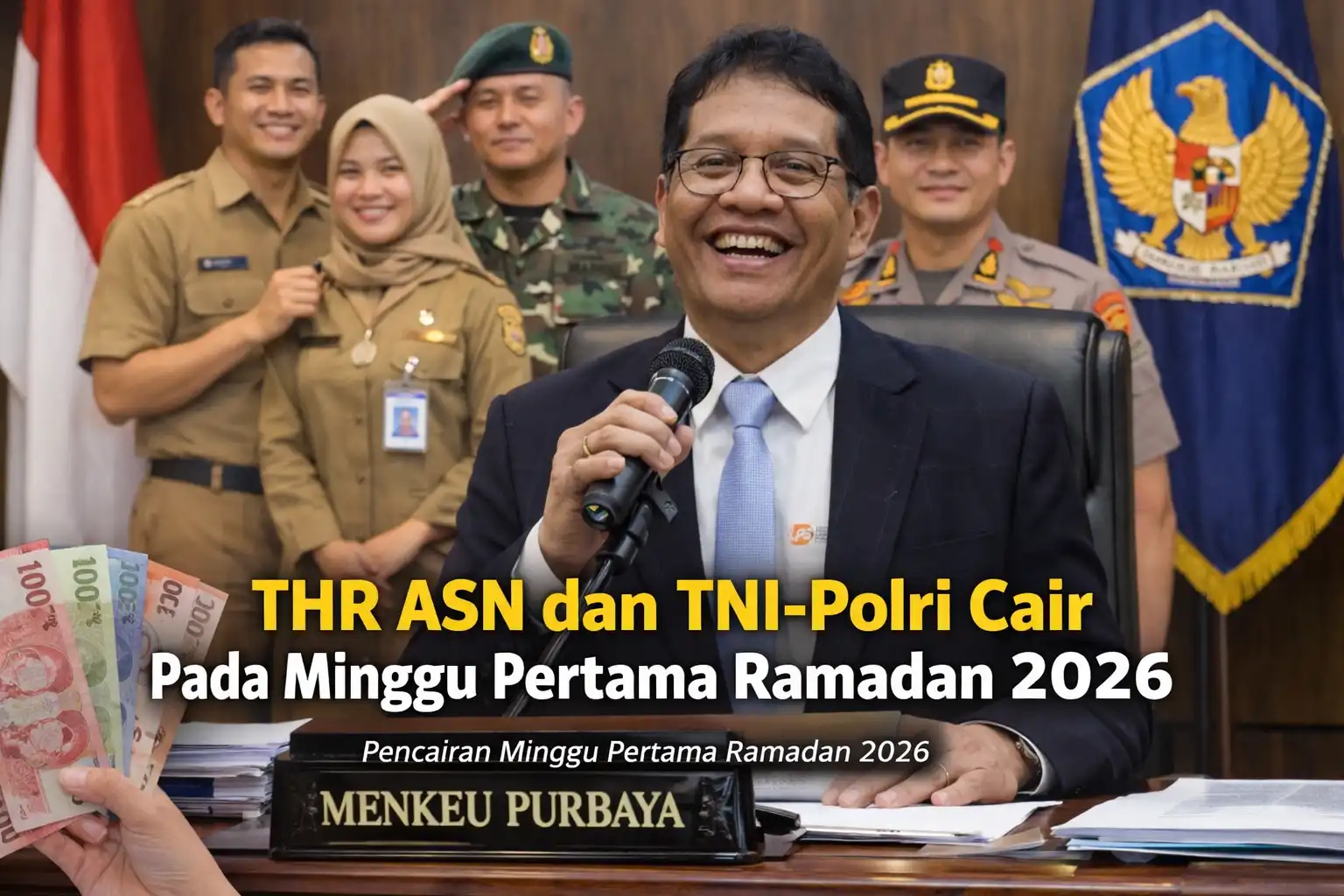 Menkeu Purbaya: THR ASN dan TNI-Polri Cair Pada Minggu Pertama Ramadan 2026
